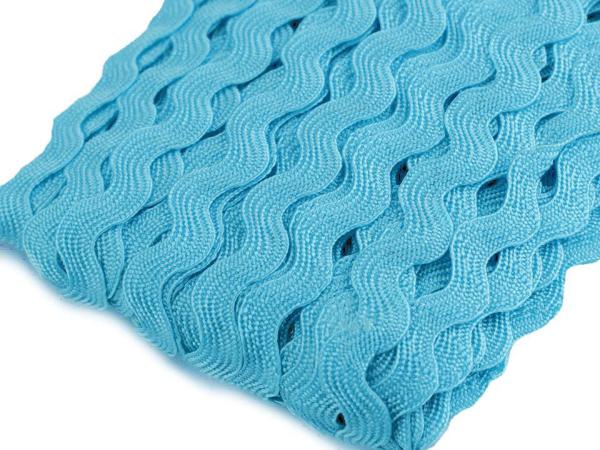 Zackenlitze Breite 5 mm - Babyblau